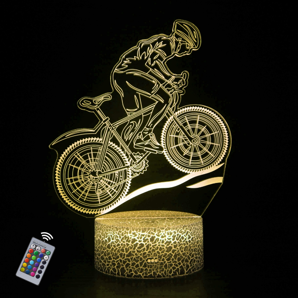 Mountain Biking Holidays - Nighdn Mountain Bike Night Light LED