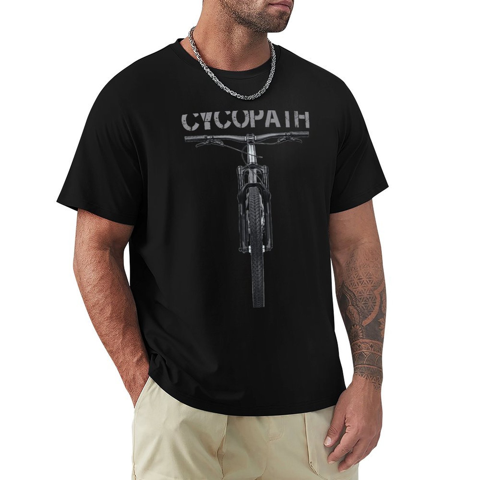 Mountain Biking Holidays - Mountain Biking MTB Cycopath Art Funny