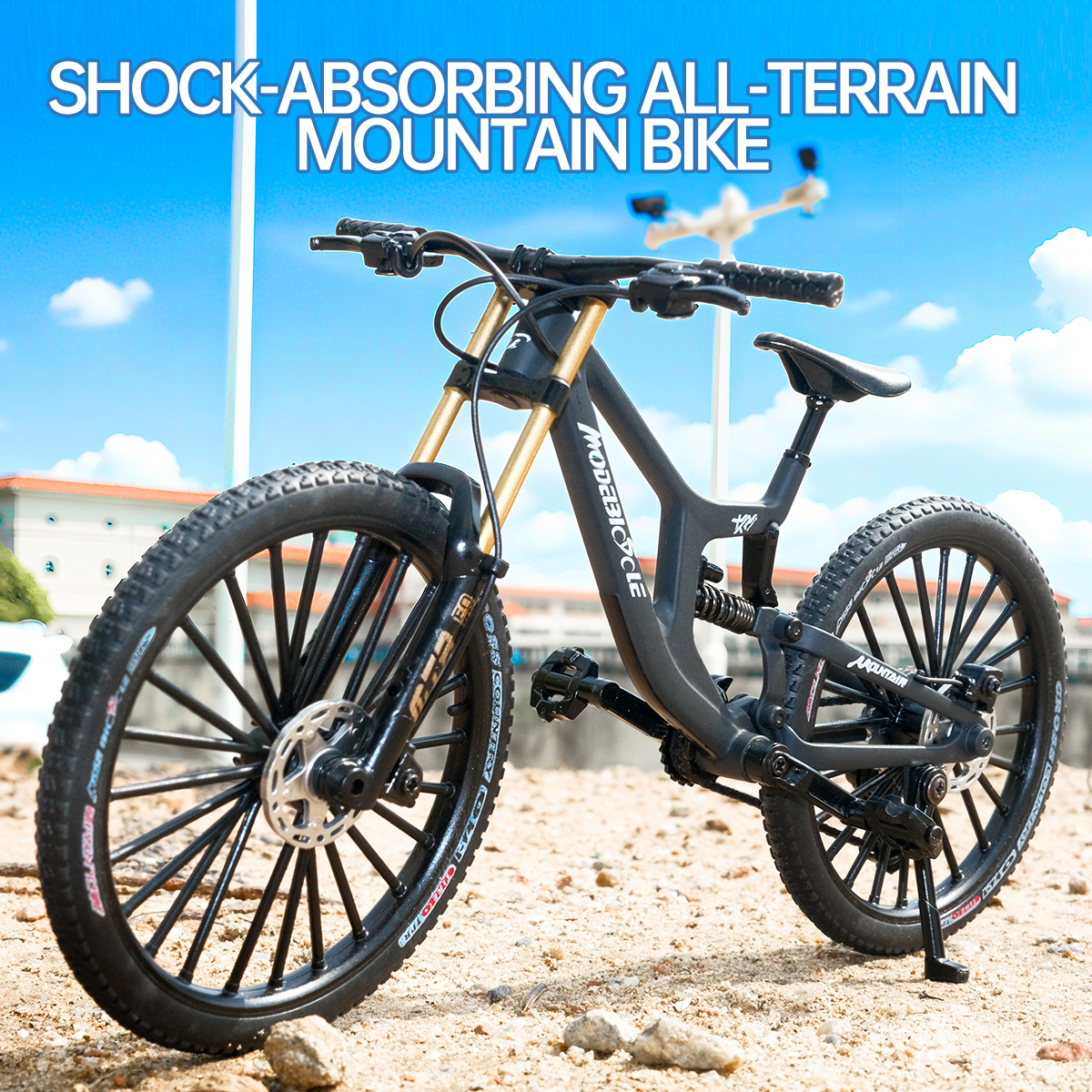 1:8 Scale Alloy Mountain Bike  – Mountain Biking Holidays recenzja i cena