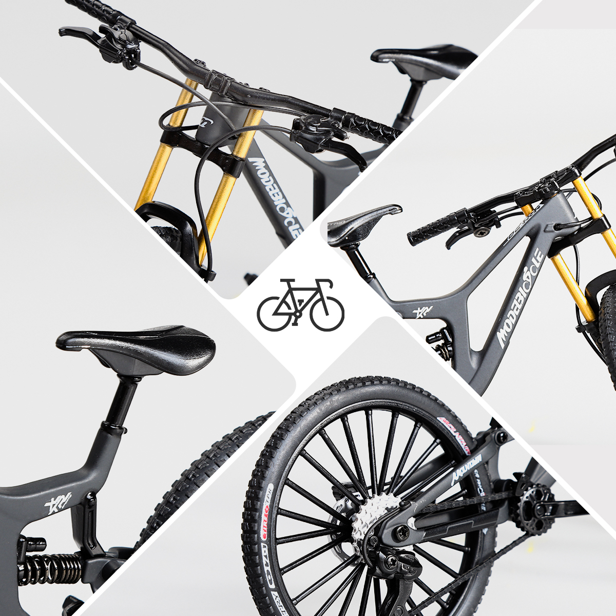 1:8 Scale Alloy Mountain Bike  – Mountain Biking Holidays recenzja i cena