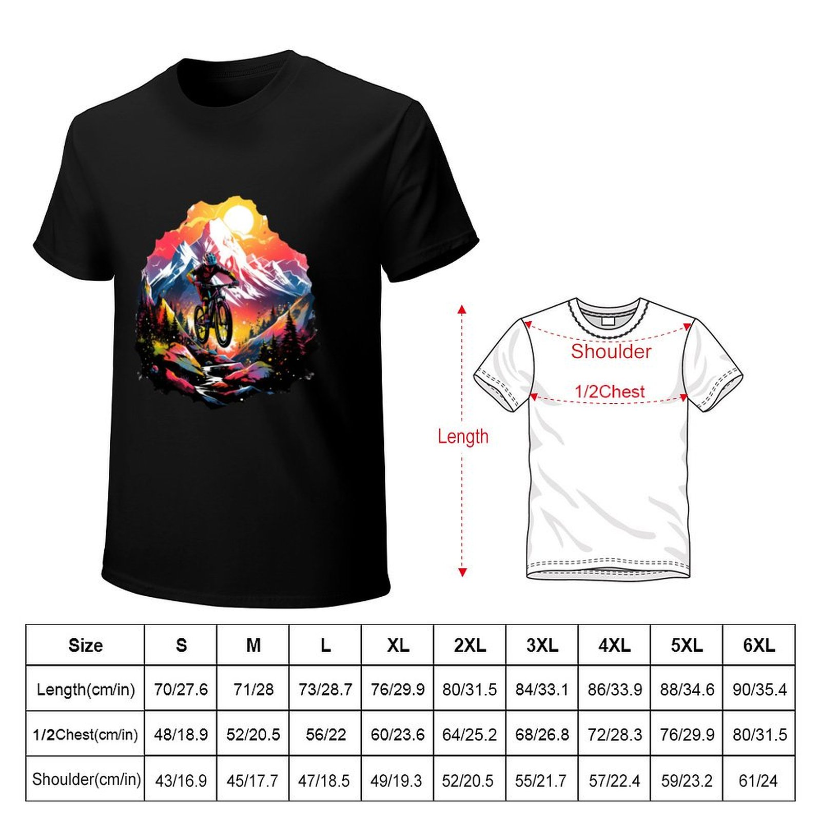 Neon colored landscape - mount – Mountain Biking Holidays recenzja i cena