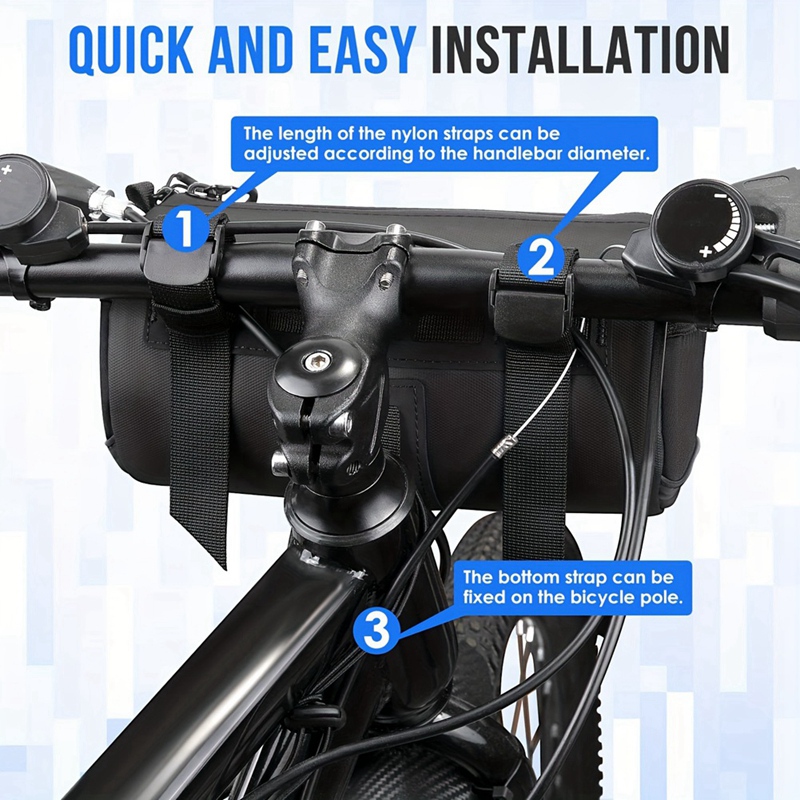 Bike Handlebar Bag Waterproof  – Mountain Biking Bag recenzja i cena