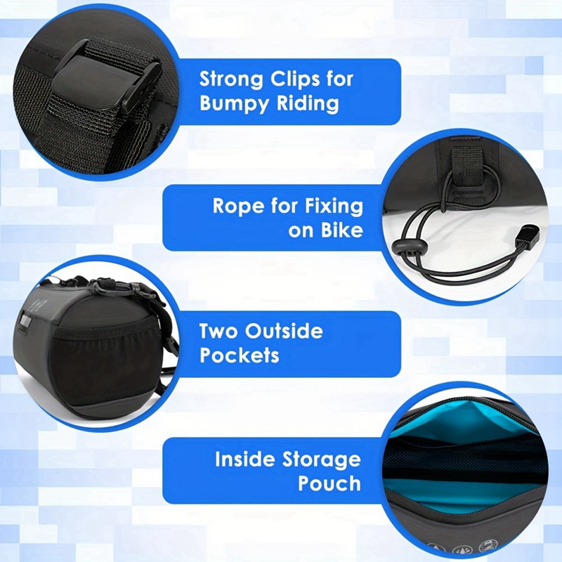 Bike Handlebar Bag Waterproof  – Mountain Biking Bag recenzja i cena