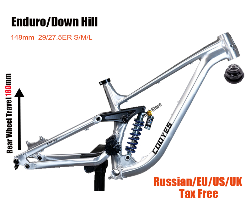 Full Suspension Frame FR/DH/AM – Mountain Biking Jumps recenzja i cena