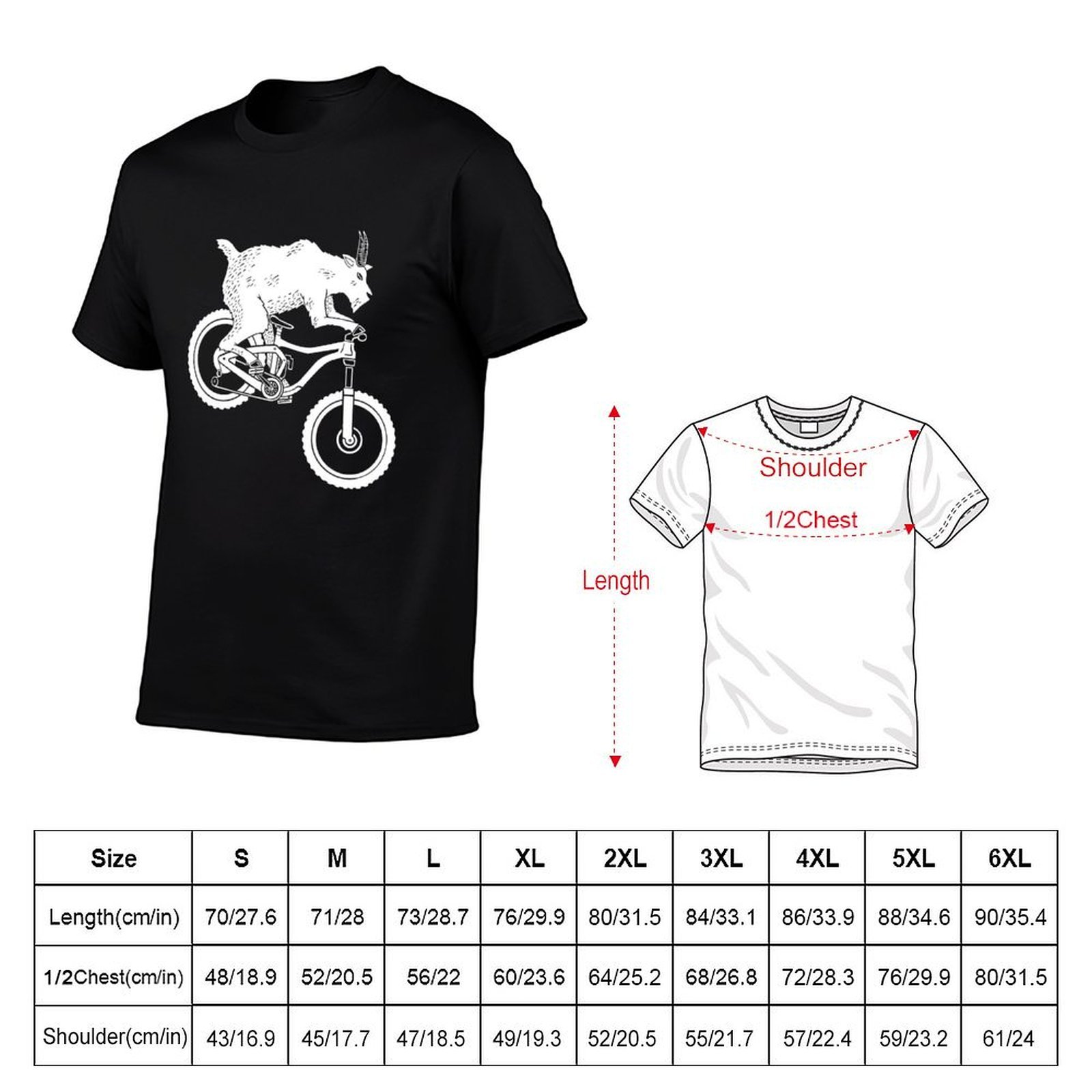 DH Goat Bike Mountain T-Shirt  – Mountain Biking Holidays recenzja i cena
