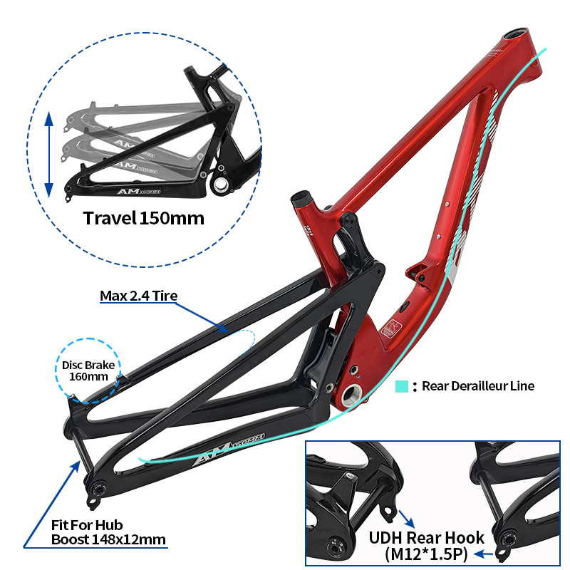 BXT-117 Carbon Suspension Bicy – Mountain Biking Jumps recenzja i cena