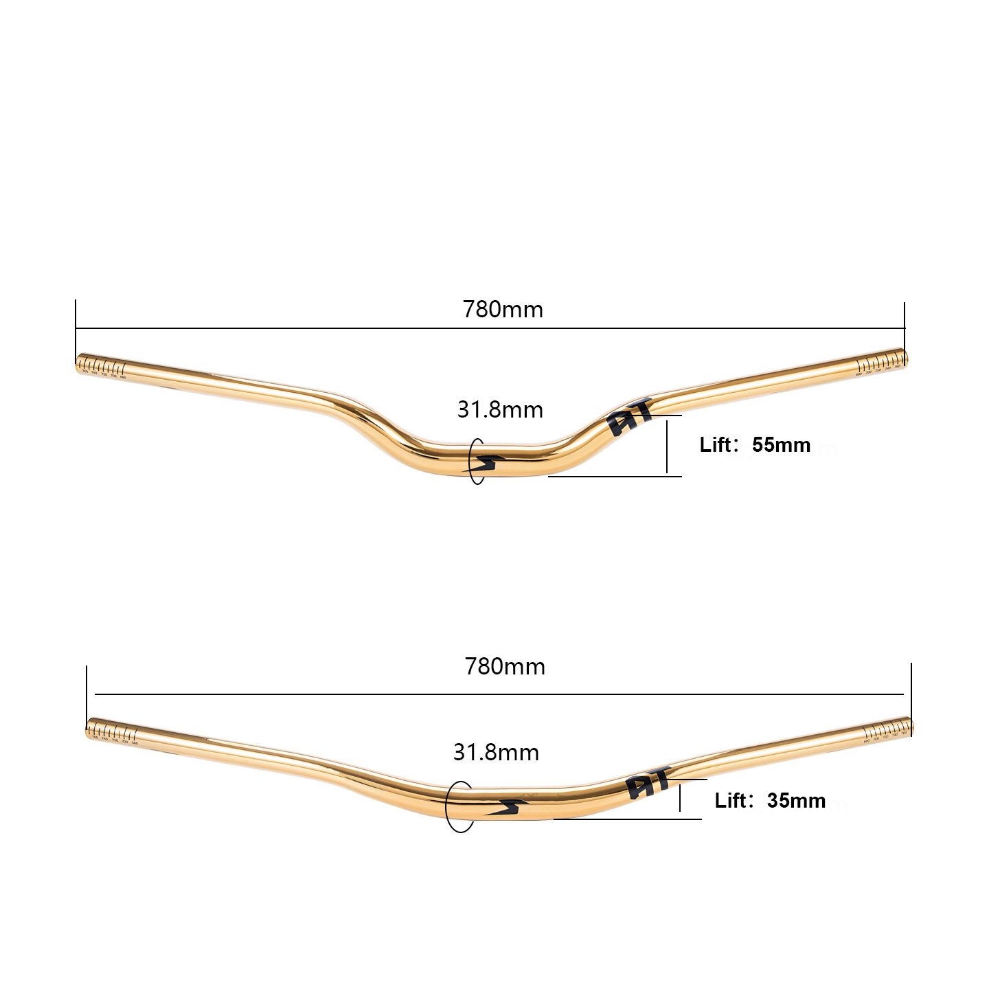 Aluminum alloy bicycle handleb – Mountain Biking Jumps recenzja i cena