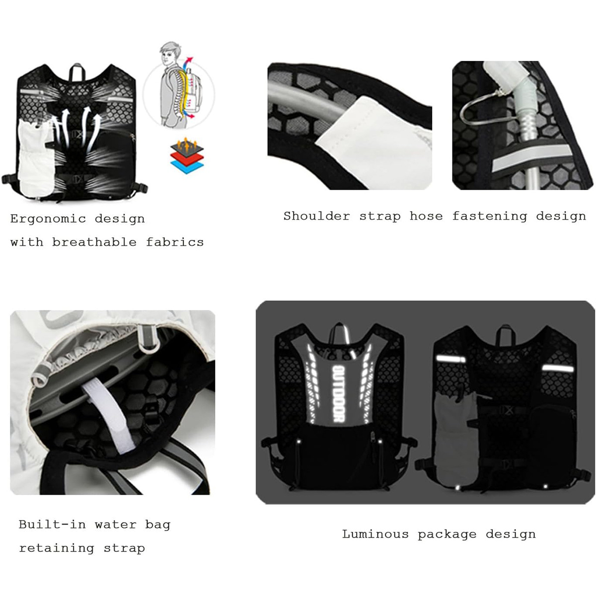 Reflective Running Hydration V – Mountain Biking Bag recenzja i cena